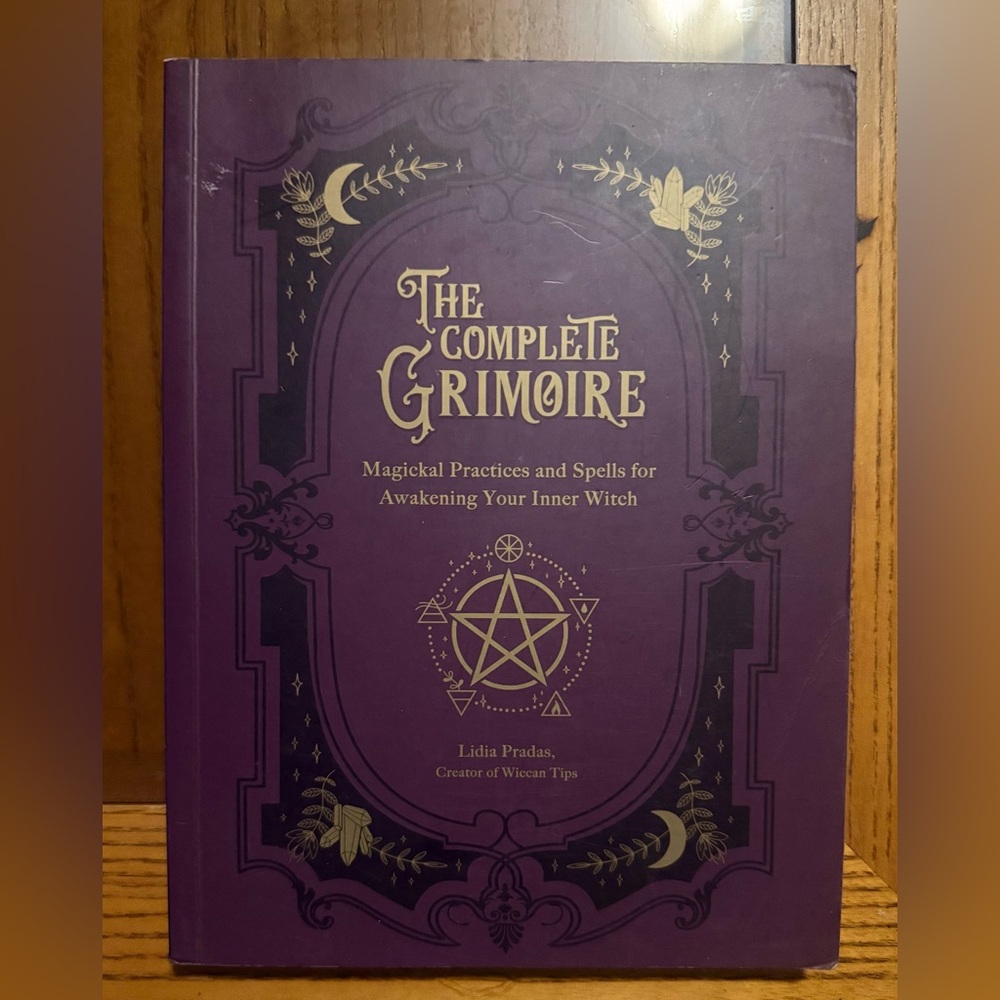 The Complete Grimoire Book in Purple